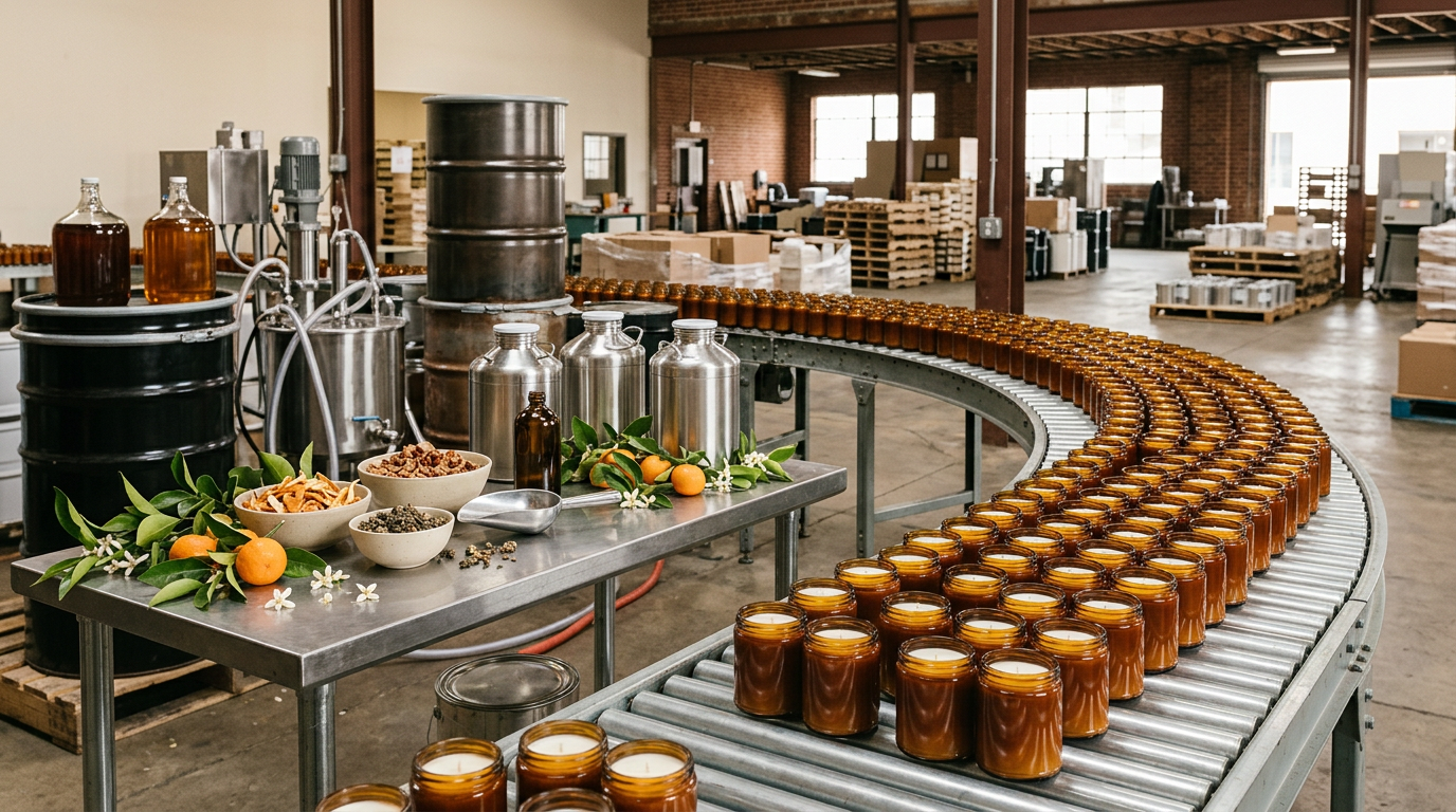 Mandarin Essential Oil for Candle & Wax Melt Production