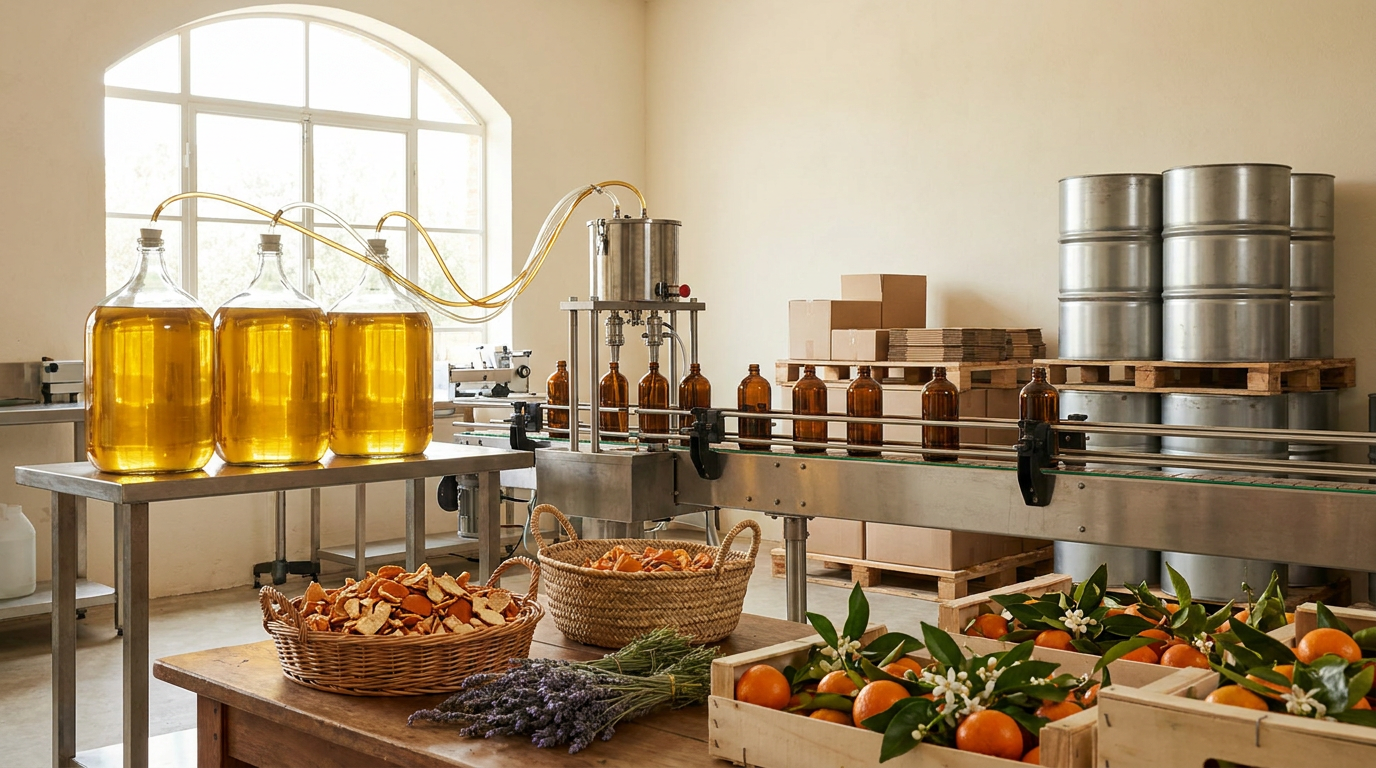 Mandarin Essential Oil for Diffuser Blend Manufacturing