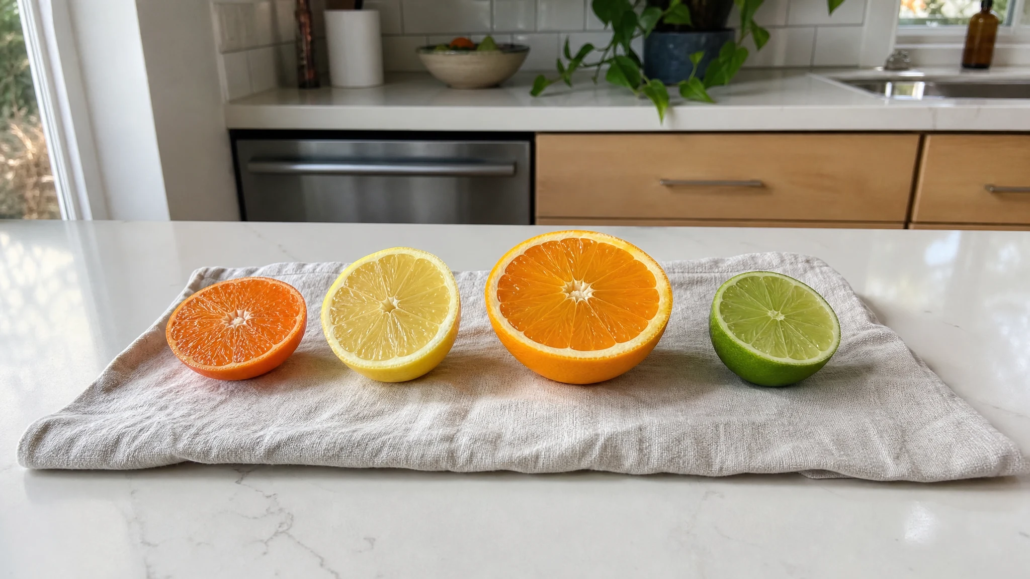 Citrus Essential Oils Compared: Sun Limits and Composition